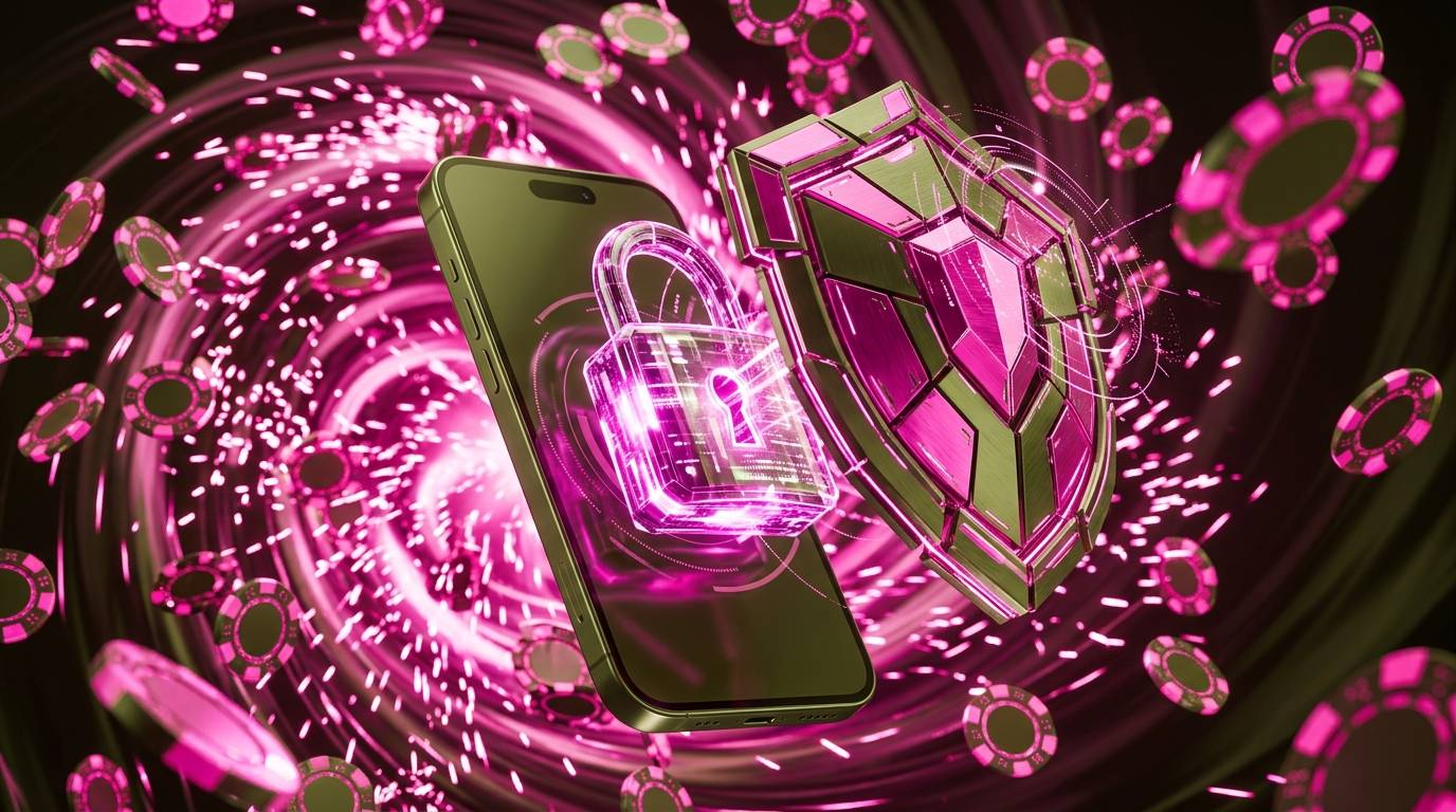 Brankas digital beku yang mulai mencair dan kembali menyala terang