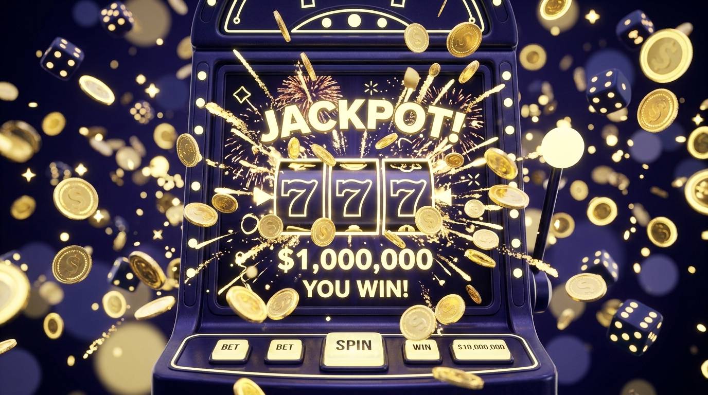 Mesin slot digital tertutup kristal es biru sebagai simbol fase sedot atau siklus dingin