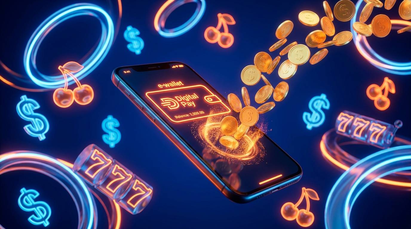 Stopwatch digital yang bertransformasi menjadi uang tunai masuk ke dalam dompet