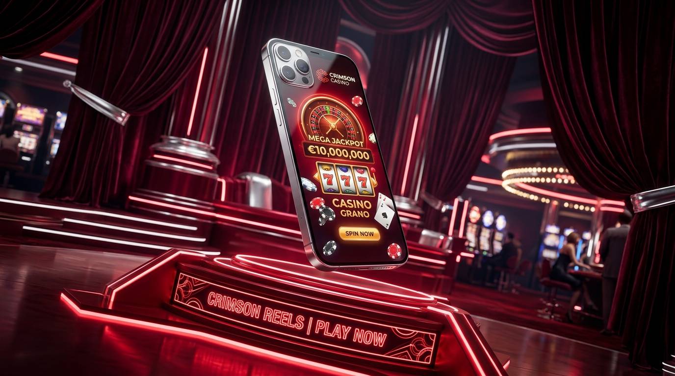 Tampilan smartphone premium yang menunjukkan antarmuka situs terpercaya untuk bermain game