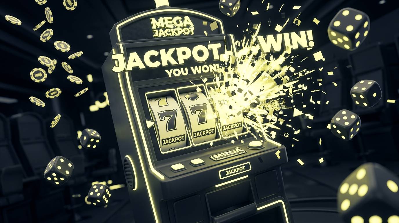 Layar terbelah menampilkan mesin slot buah klasik berkarat di sebelah mesin kasino modern bercahaya 3D