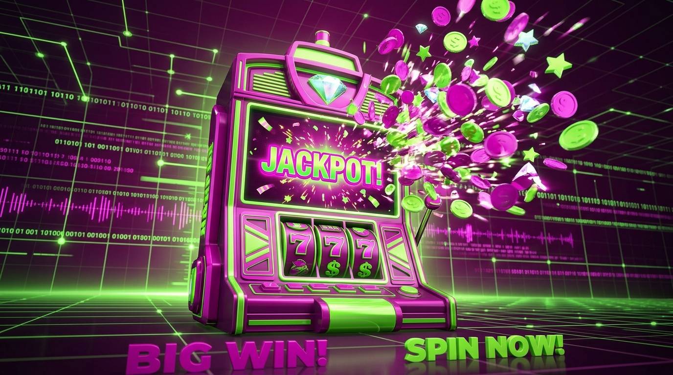Ikon Wild dan Scatter yang memancarkan energi emas bercahaya di atas gulungan mesin