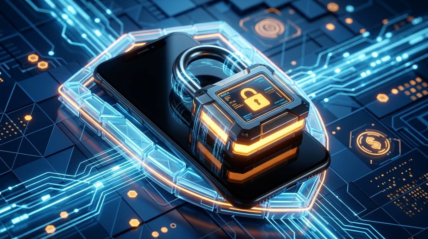 Tombol reset password bercahaya pada keyboard modern