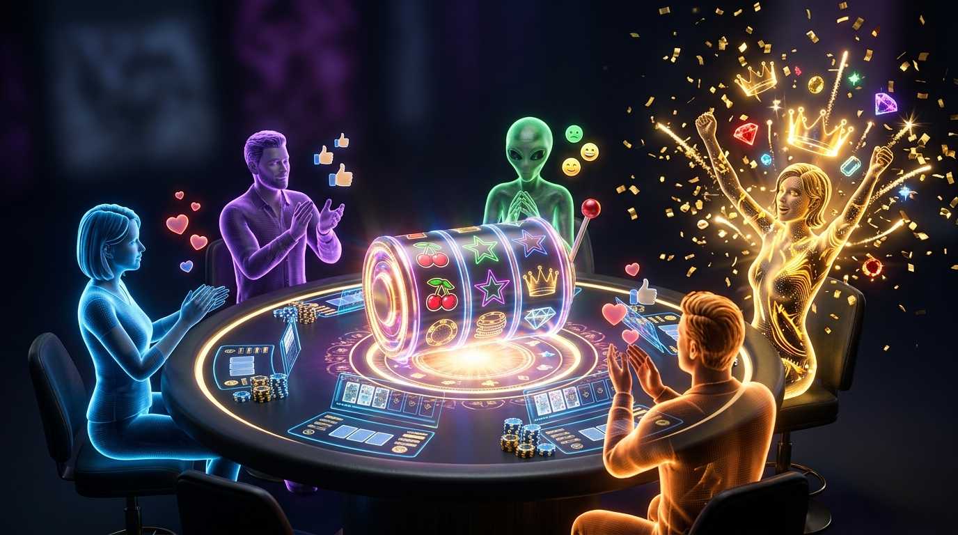 Konsep Bermain Bersama Multiplayer Dalam Pesta Slots Inovasi Kasino Sosial