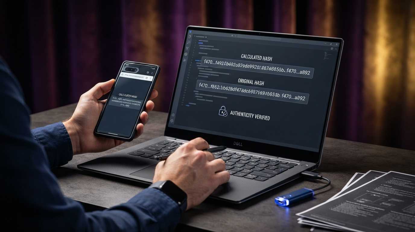 Mengecek Hash (MD5) APK untuk Memastikan Keaslian File Installer