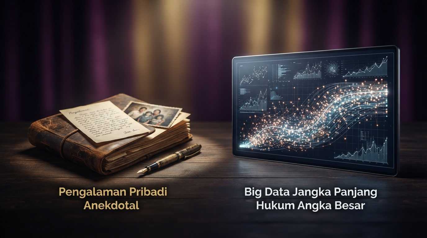 Pengalaman Pribadi (Anekdotal) vs Big Data Jangka Panjang (Hukum Angka Besar)