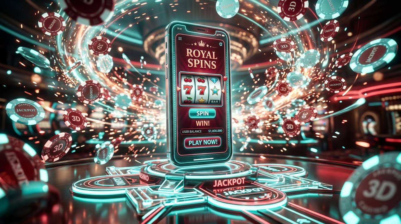 Sudut pandang pemain bermain Baccarat live di tablet dengan latar bandar profesional di studio kasino nyata