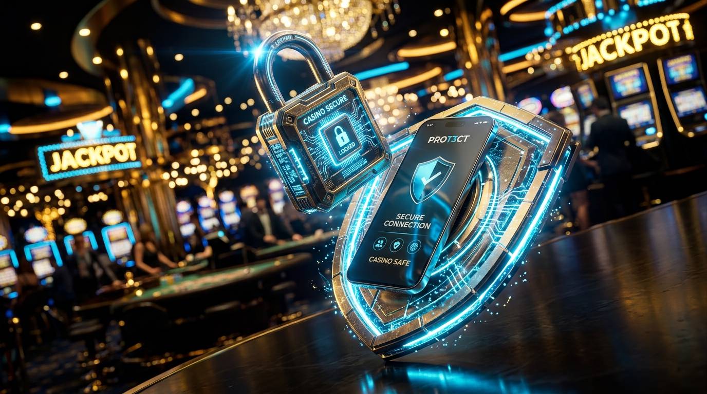 Brankas kasino digital dilindungi oleh perisai ganda berteknologi tinggi dan pemindaian keamanan biometrik